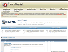 Tablet Screenshot of fireboard.bestofjoomla.com